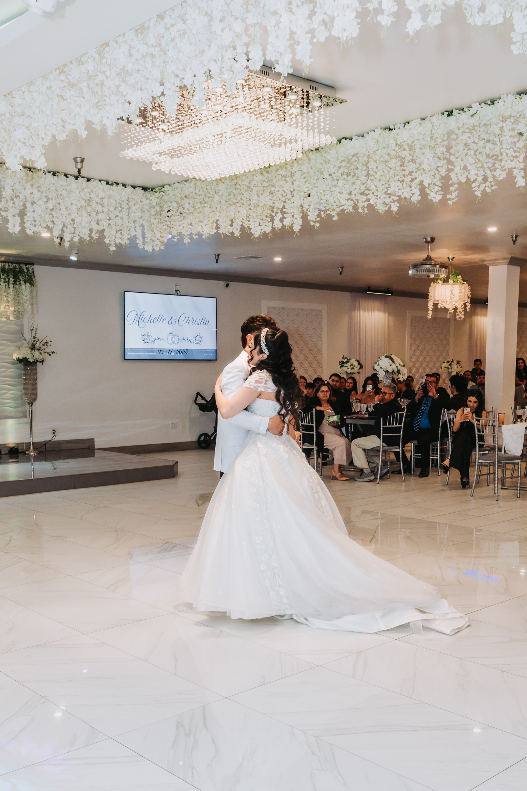 Wedding first dance at Vive Banquet Hall